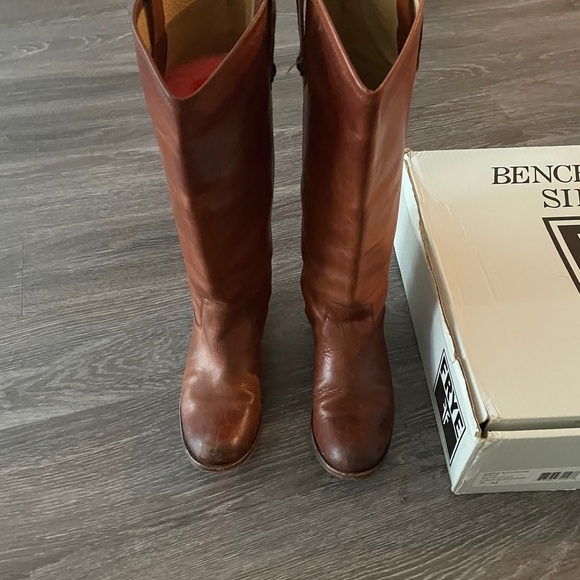 Frye Melissa Button Boots - Cognac - Picture 1 of 4